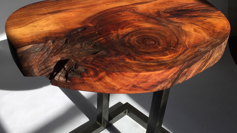 Koa Side Table